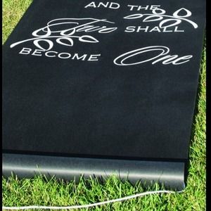 Wedding Aisle runner 36x100ft long