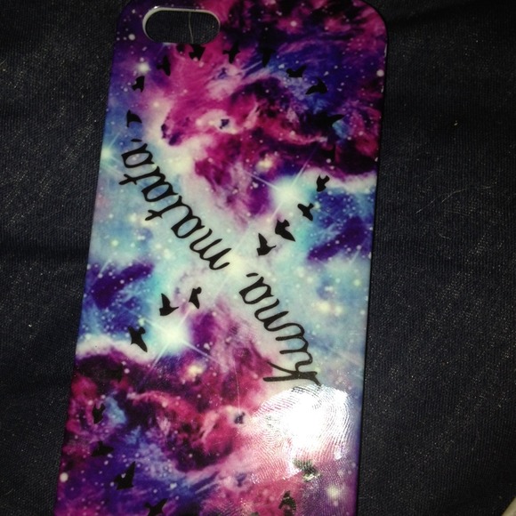 iPhone 5 / 5s case galaxy Hakuna Matata infinity - Picture 1 of 1