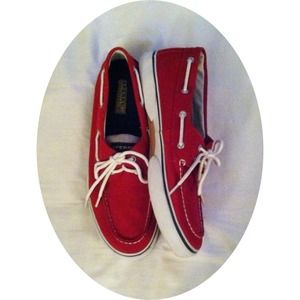 Men's Red Sperry's