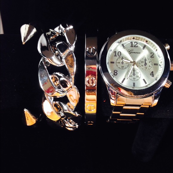 Bracelet an watch set