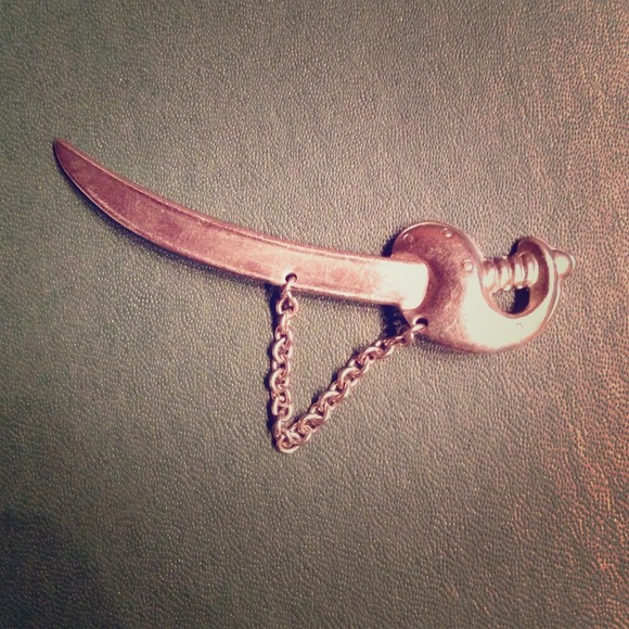 Vintage sword pin