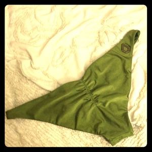 Volcom moss green bikini bottoms🌺🏄💦👙