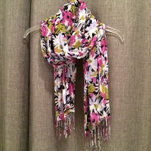 Lightweight spring colorful scarf