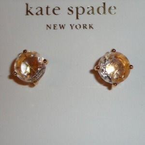 Kate Spade Champagne Studs
