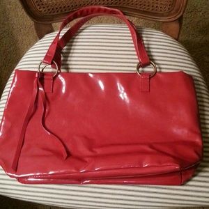 Neiman Marcus Candy Apple Red Handbag