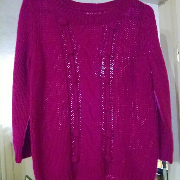 Old navy crochet sweater