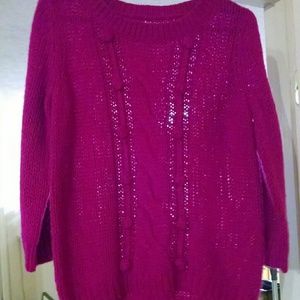 Old navy crochet sweater