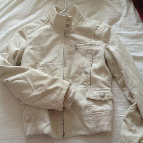 MANGO cream jacket