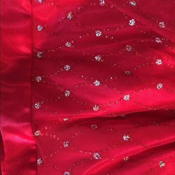 Red Holiday Dress - Picture 3 of 4