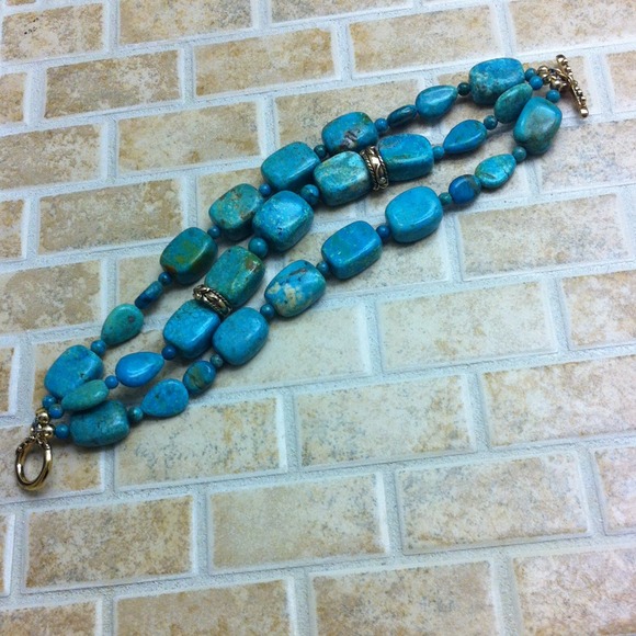 🔴SOLD🔴Studio Barse Genuine Turquoise & Copper - Picture 4 of 4