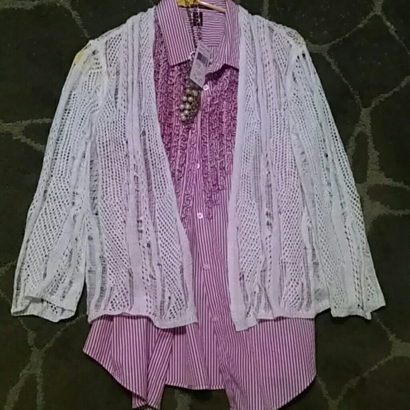 3/4 inch light sweater! Great for spring!