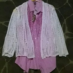 3/4 inch light sweater! Great for spring!