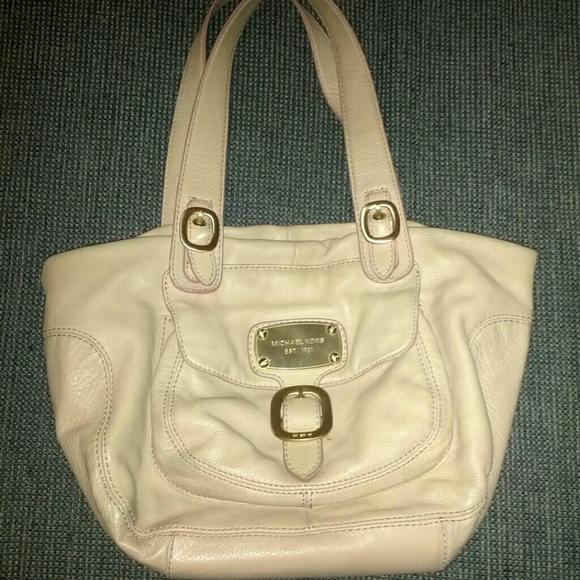 SOLD. Authentic Michael Kors cream handbag
