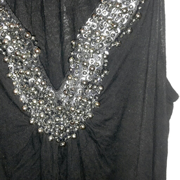 Beaded black tunic - Picture 2 of 2