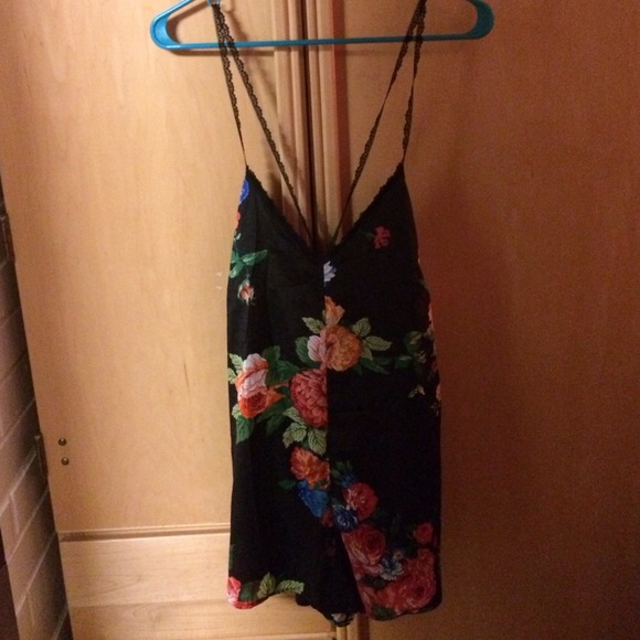 Super cute floral romper