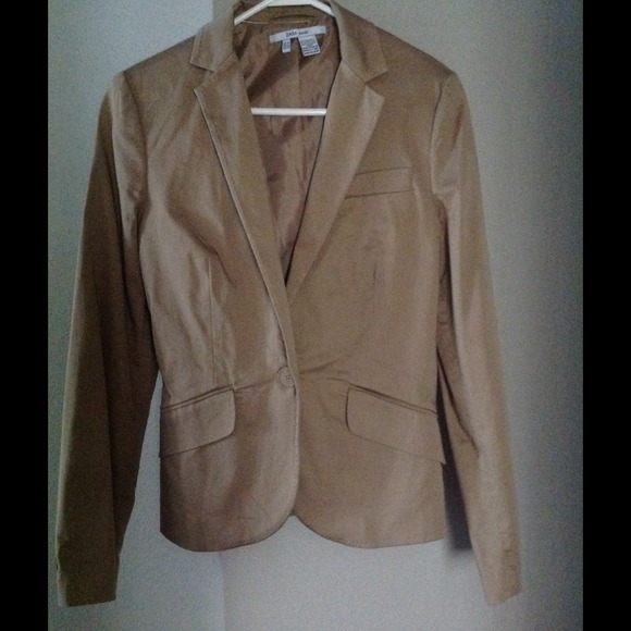 Zara tan blazer jacket