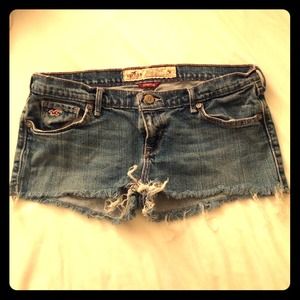 Hollister denim shorts