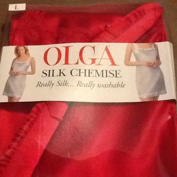 100% silk,red hot nightie