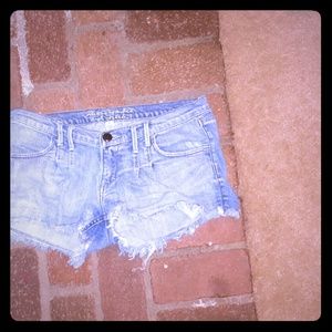 Abercrombie and Fitch cutoff shorts
