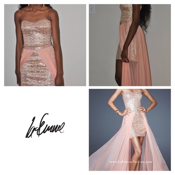 La Femme Prom Dress - Picture 3 of 3