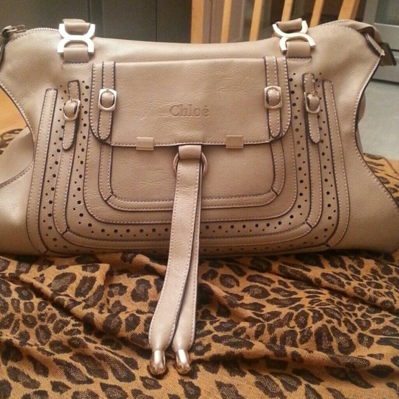 Nude Leather Handbag