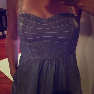Denim Pocket Dress