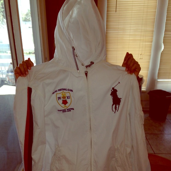 White polo jacket
