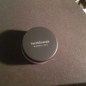 On Hold; bareMinerals large sized mineral veil