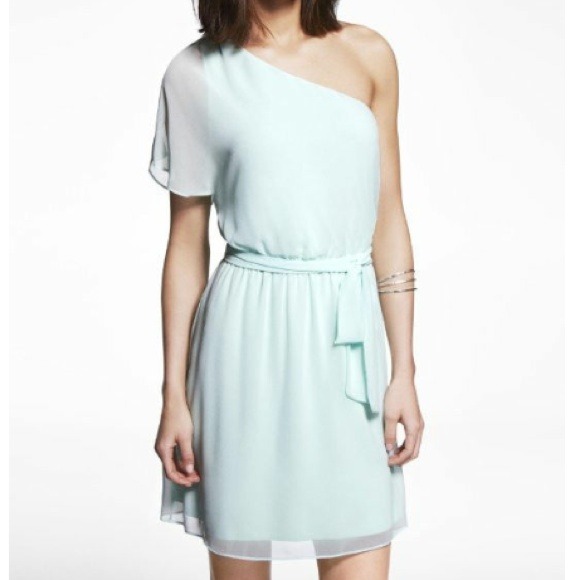 Express One Shoulder Dress