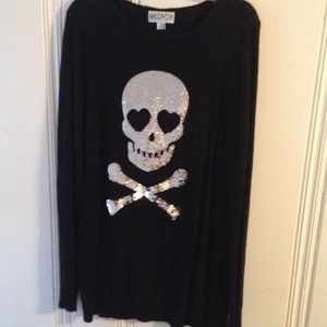Wildfox skull sweater