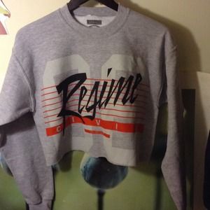 ❤️▪️Grey cropped CIVIL sweater ▪️❤️