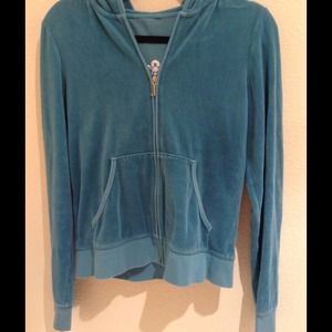 Juicy Couture Blue Jacket with Design