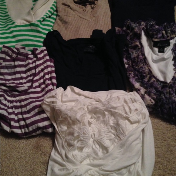 Assortment of shirts