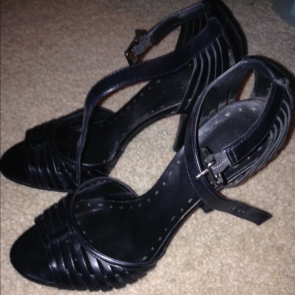 Black stilettos