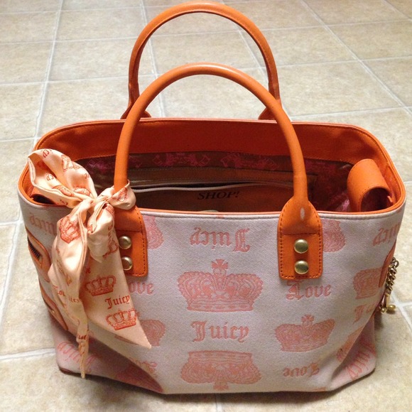 Orange Juicy tote bag