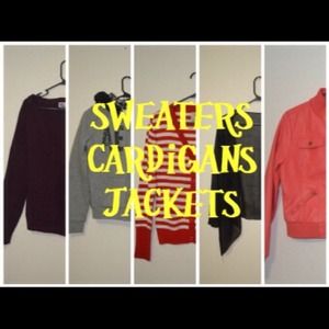 Sweaters, Jackets and Cardigan Section