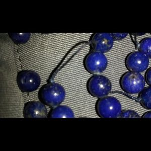 7mm lapis beads - quantity 55 beads
