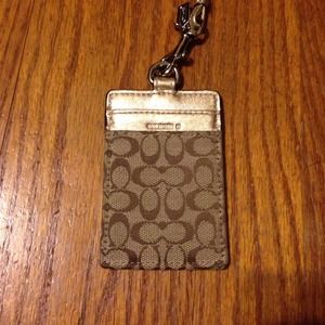 Authentic Coach Lanyard