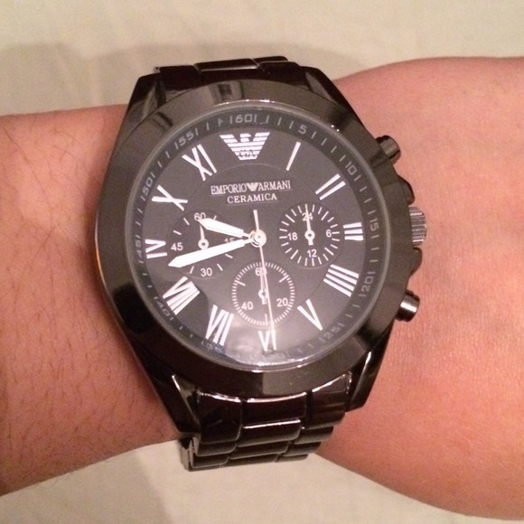 Emporio Armani ceramica men watch - Picture 2 of 4