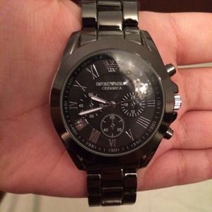 Emporio Armani ceramica men watch