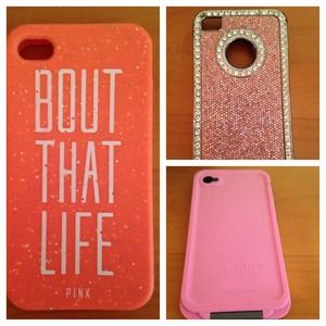 iPhone 4/4s cases bundle