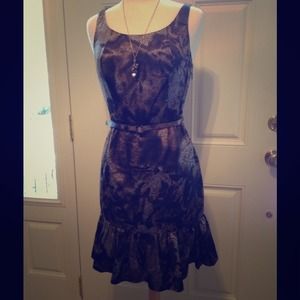Ruffle Hem Dress