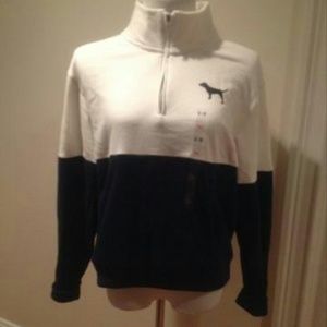 🎉SOLD🎉Victoria secret half zip sweatshirt