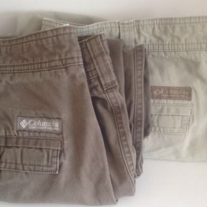 PANTS BUNDLE 2 pair Columbia Very good condition