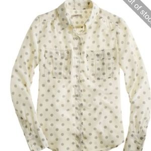 Blythe blouse in polka dot.