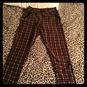 Plaid Tights