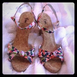 Floral salads heels🎀