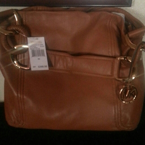 Oversized Michael kors chained large shoulder bag