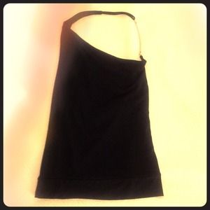 Black Halter Top