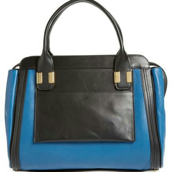 Chloe leather satchel